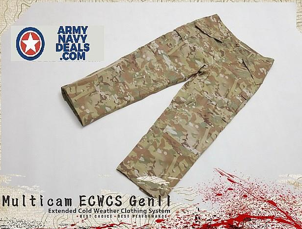 War Armor GEN II ECWCS Multicam Set camoLOTS