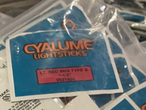 Cyalume 1.5"  Mini Type A Tactical Light Glow Stick Grab Bags