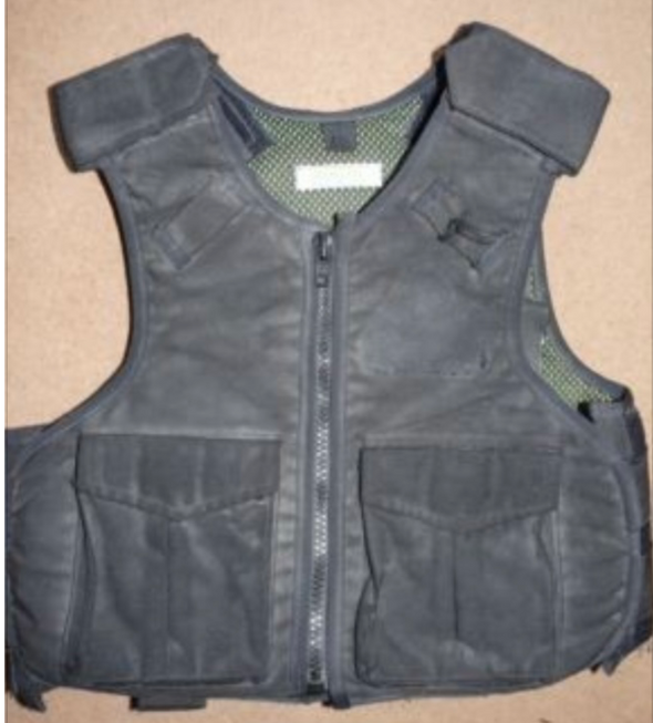 British police 👮‍♀️ bullet proof vests . Level 3