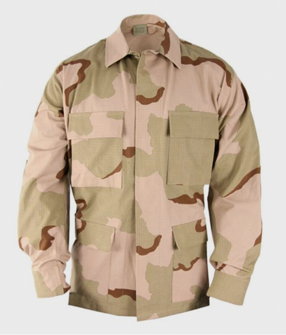 Vintage 3 Color Desert Storm - US Army BDU Jacket **THE REAL DEAL**