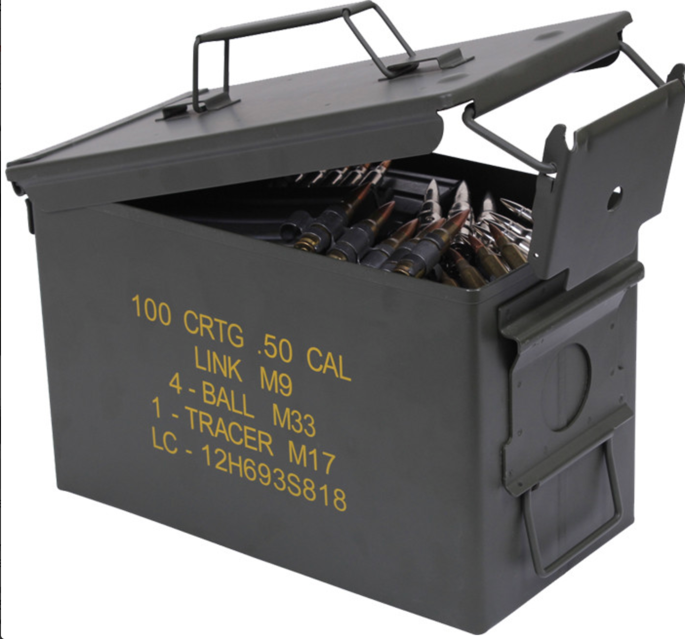 Authentic US Military 50 Cal Ammo Can *REAL DEAL*