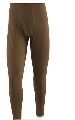 Thick Wear Thermal Underwear Pants-XXL (65-75kg)-Brown 