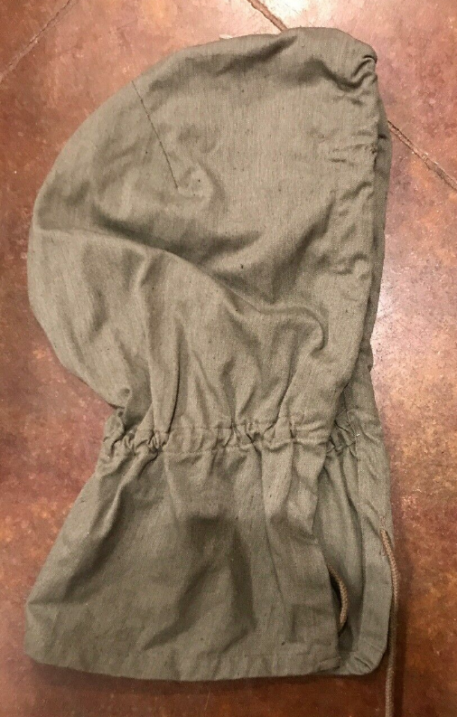 East German DDR Kampfgruppen Helmet Cover Hood