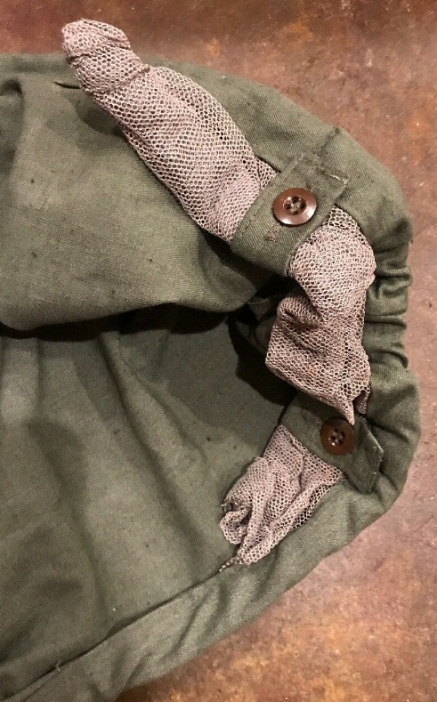 East German DDR Kampfgruppen Helmet Cover Hood