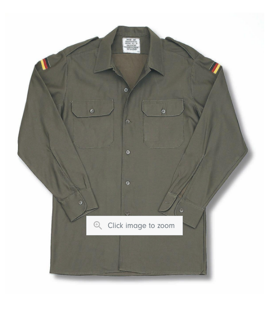 Assorted Authentic Military Fatigue Shirt Mixed Grab Bag