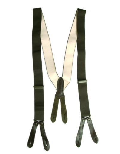 CANADIAN / BRITISH WW2 ARMY TROUSER SUSPENDERS