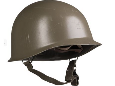 Vintage Austrian M1 Style Steel Helmet with Liner