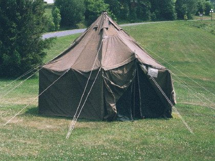 Vinyl General Purpose Small Tent (GP Small 17'6” X 17'6”) –