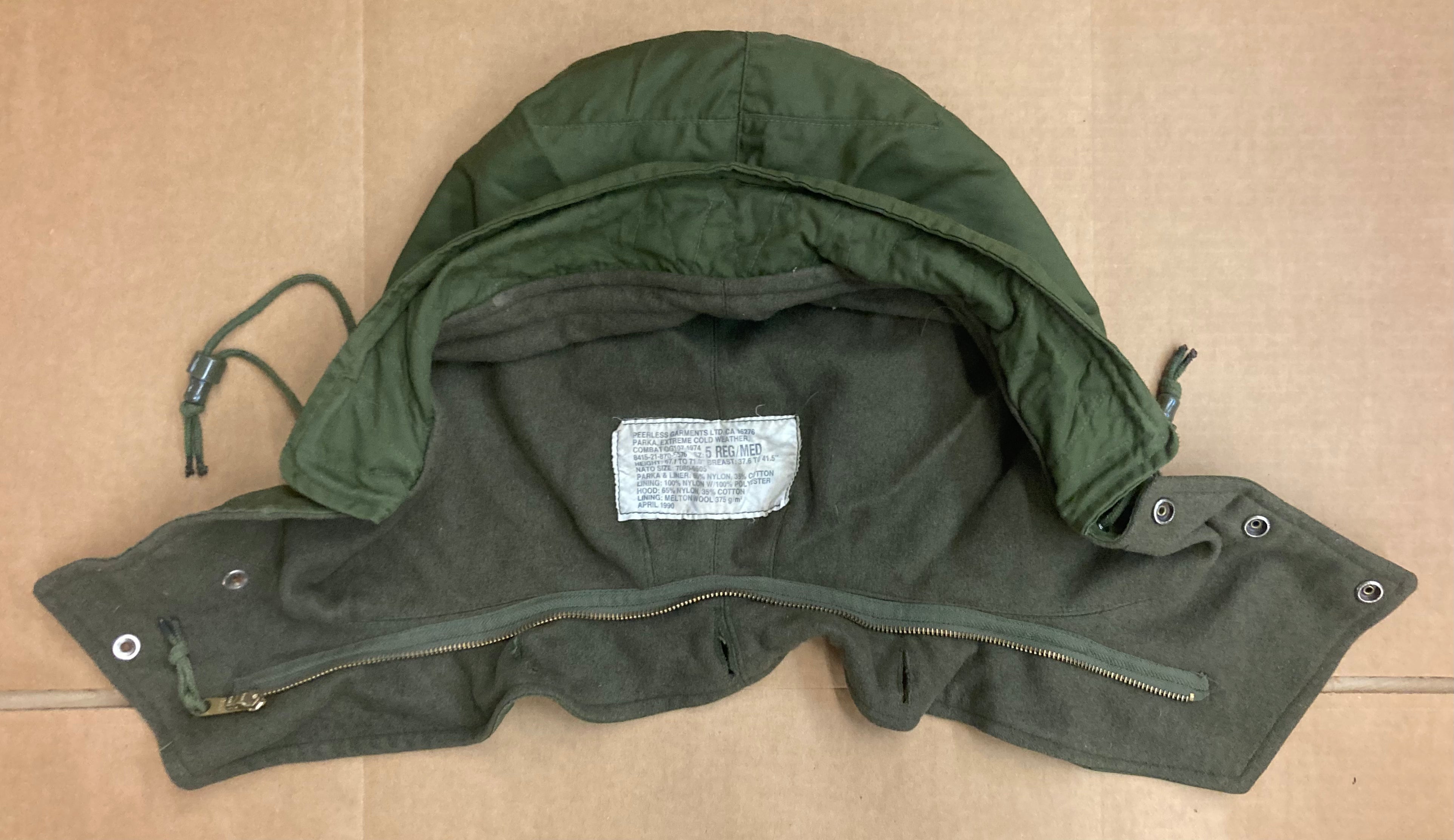 Extreme Cold Weather Parka | New w/Stain Irregularities