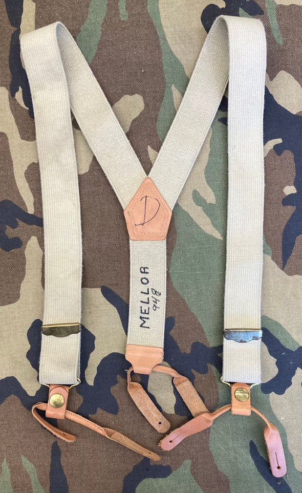 Canadian Military Button Suspenders