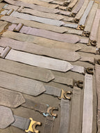 P37 Pack Shoulder Straps Blue-Gray Belgium Post-WWII