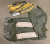 Vintage US Military Parachute Deployment Bag and Static Line