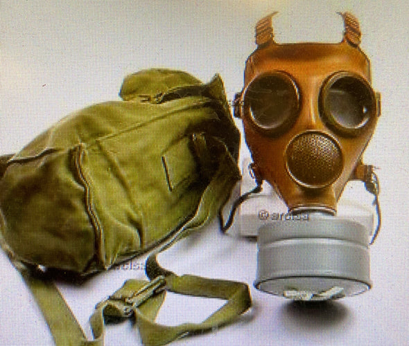 Belgian M51 Gas Mask with Filter & Bag