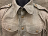 Vintage British Denim WWII Style Battledress Coat