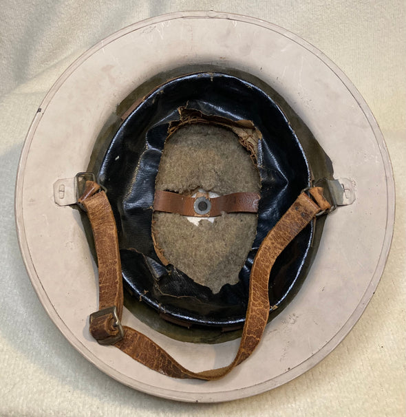 Authentic WW1 USMC British Made Brodie Helmet w/ EGA