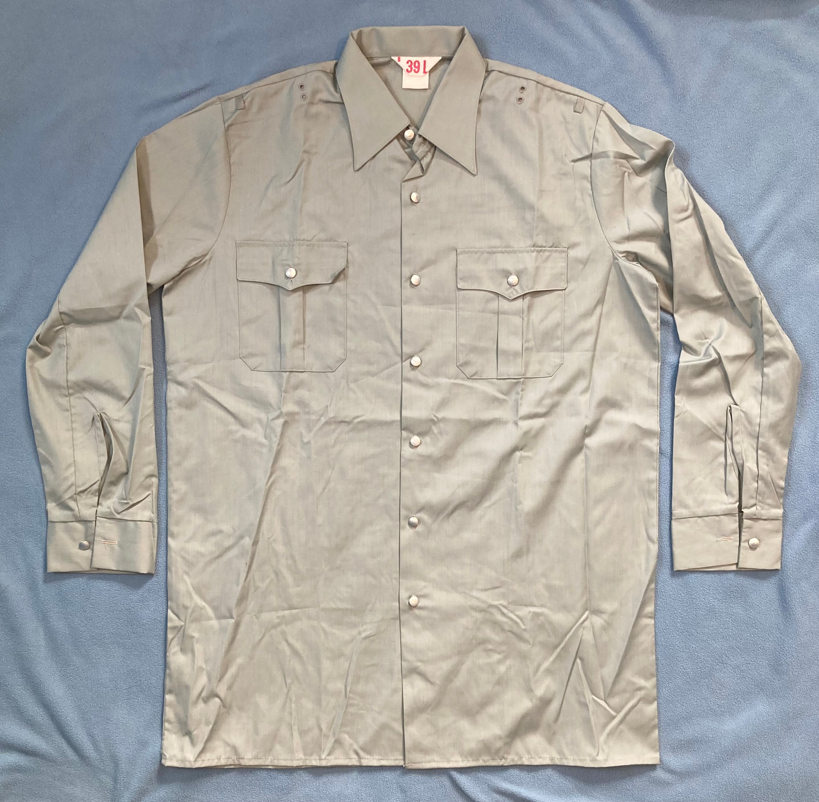 East German Army and Police Dress Shirts