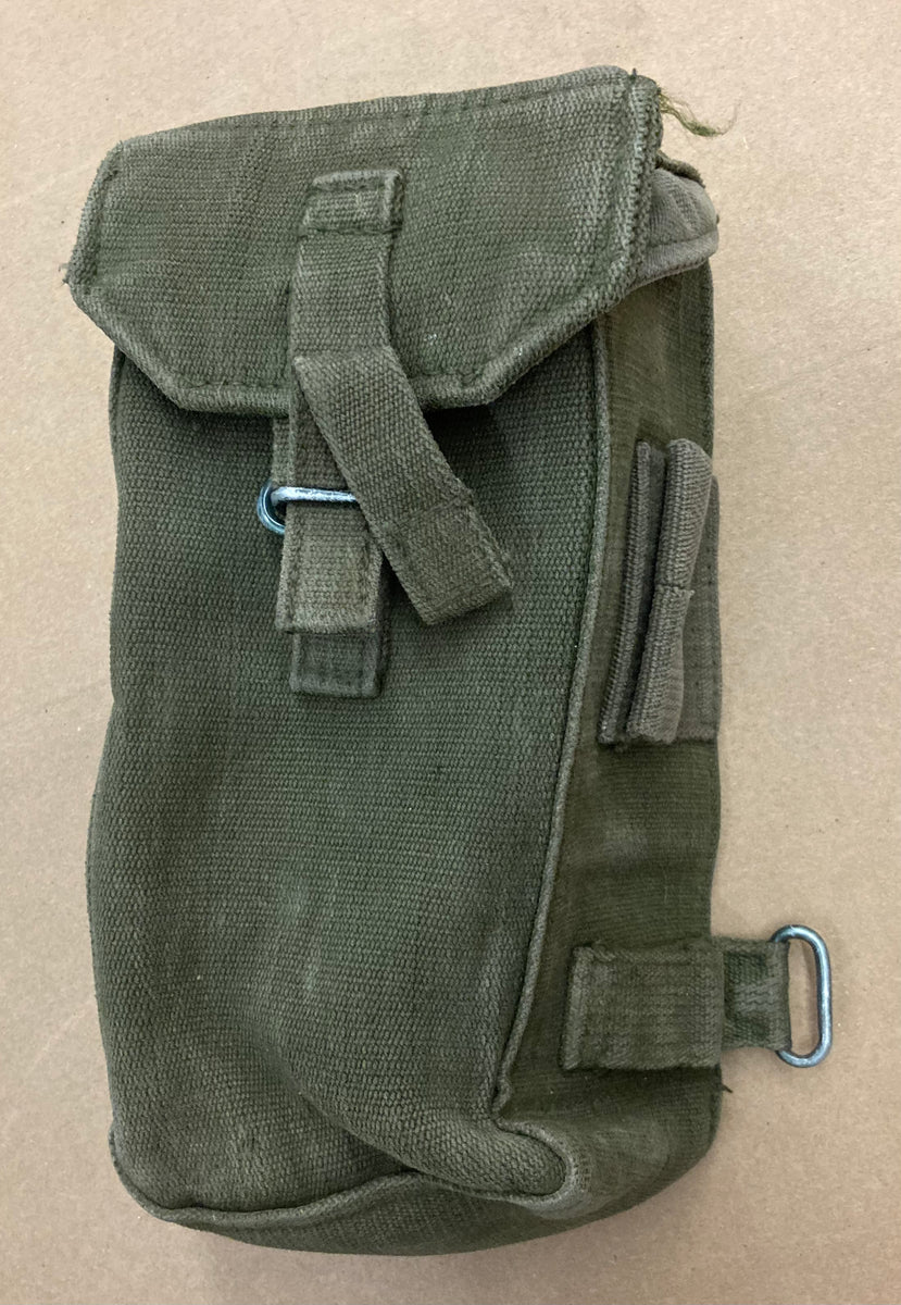 Vintage British P58 Web Equipment Left Side Ammunition Pouch – camoLOTS.com