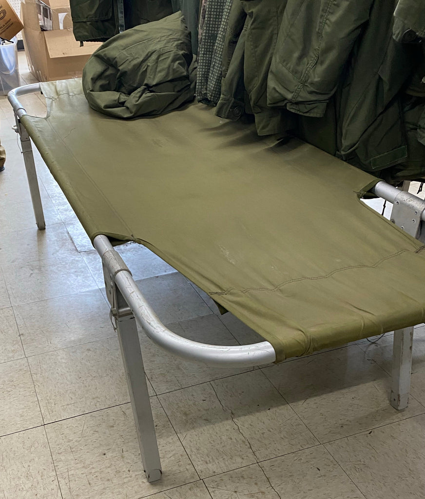 Cot bed military hotsell