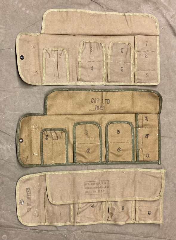 VIntage WWII US Spare M13 Parts Pouch