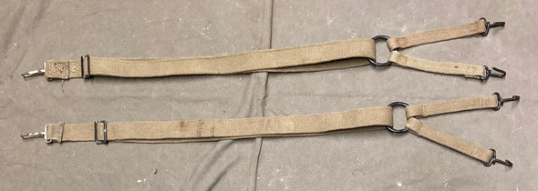 WWII USMC Field Suspenders