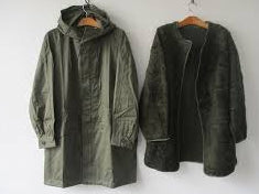 Authentic Vintage French Army Parka