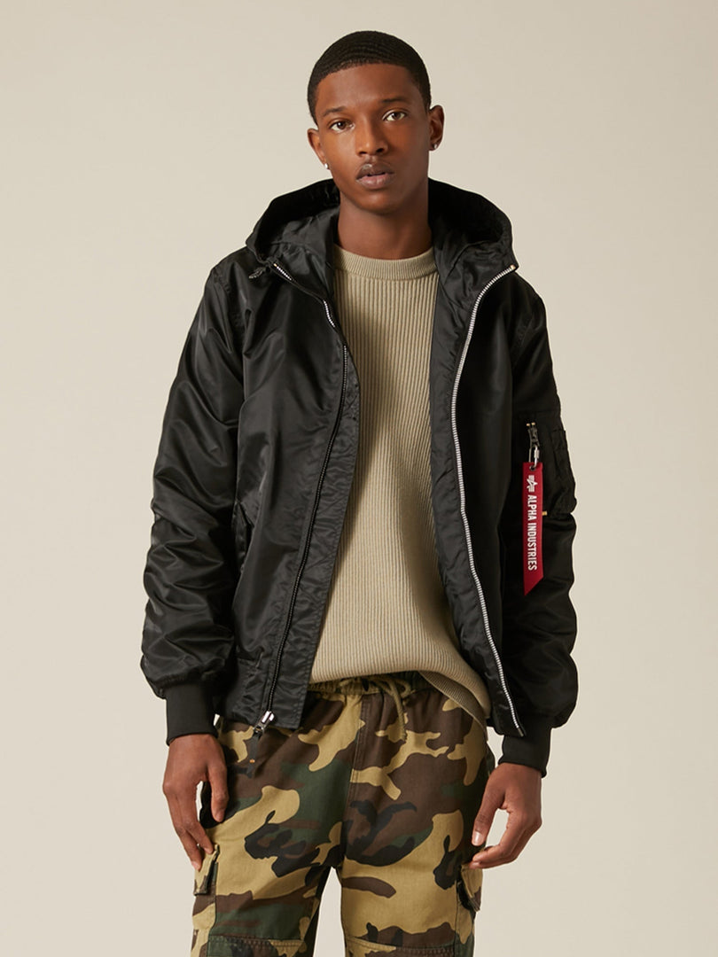 Alpha L-2B Hooded Gen II Bomber Jacket –