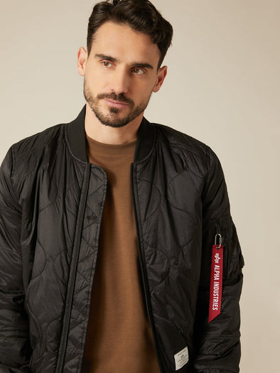 Alpha L-2B Quilted Bomber Jacket