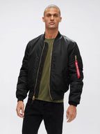 Alpha MA-1 Slim Fit Bomber Jacket