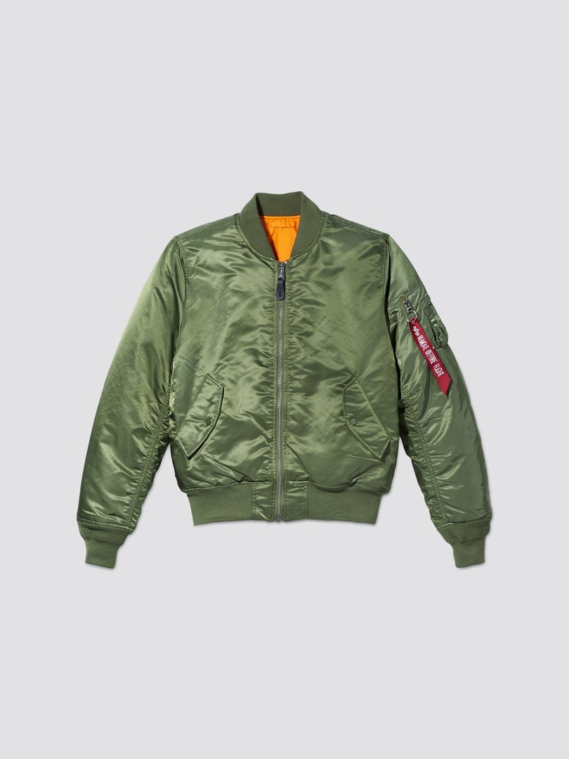 Alpha MA-1 Slim Fit Bomber Jacket –1