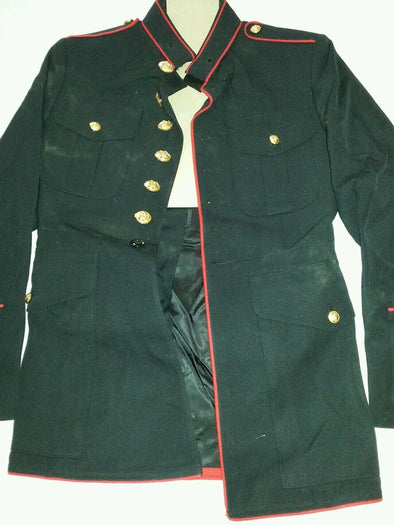 Authentic 36S USMC Dress Blue Jacket