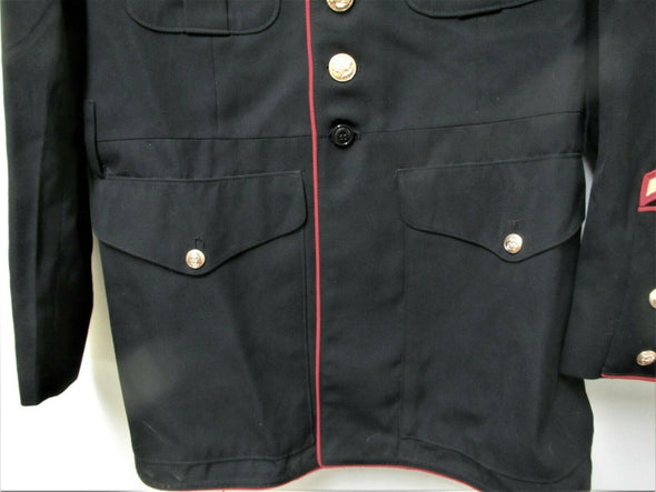 Authentic Very Rare 48L USMC Dress Blue Jacket - SOLD
