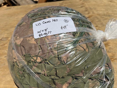 Vintage US Military 85 sq/ft "Leaf" Camo Netting