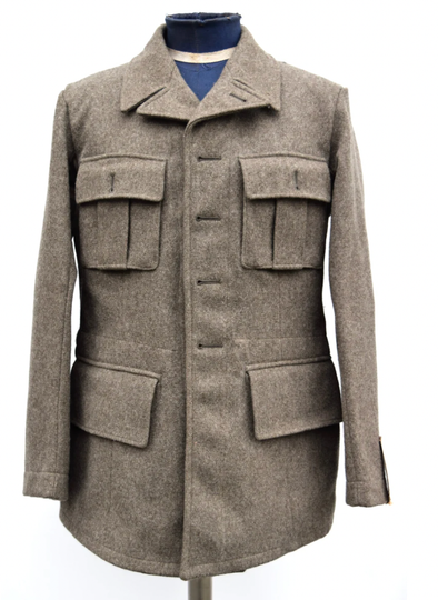 Vintage 6 Pocket Swedish M39 Wool Combat Jacket