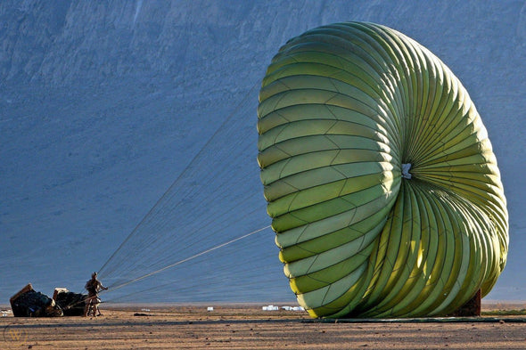 Vintage US Military Green 120 FT Diameter G-13 Cargo Parachute * LAST 3 IN STOCK *